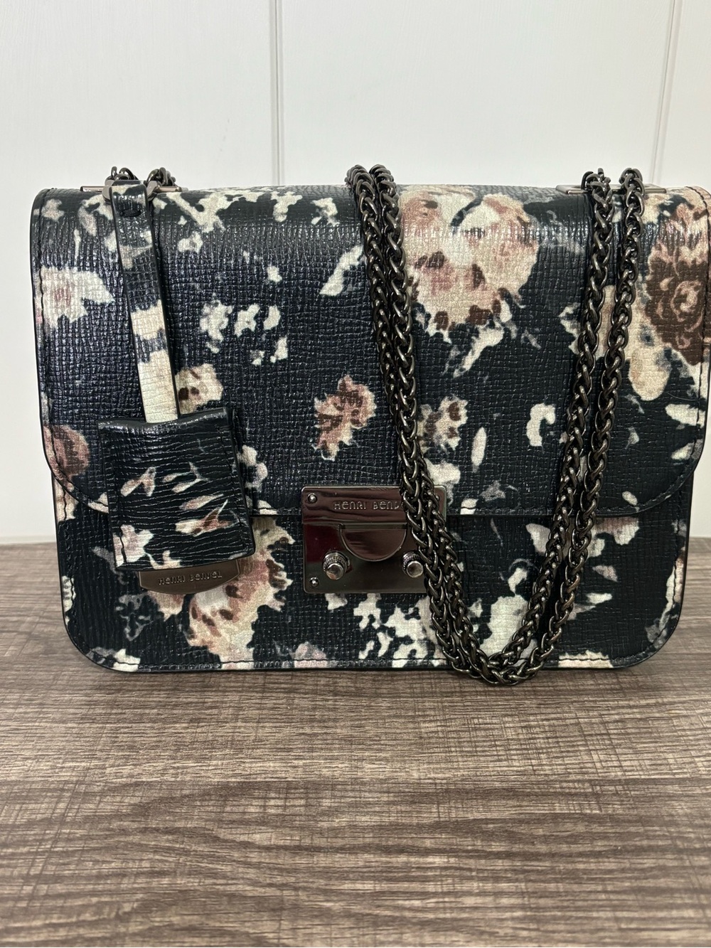 Henri Bendel Waldorf Floral print Mini crossbody bag - Picture 9 of 13